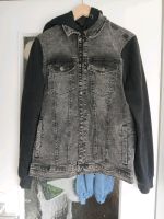 Jeansjacke Männer Jungen Gr. S mit Stoffärmeln Nordrhein-Westfalen - Rheine Vorschau