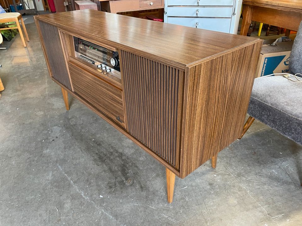 Radio Sideboard 60er 70er Jahre Grundig in Telgte