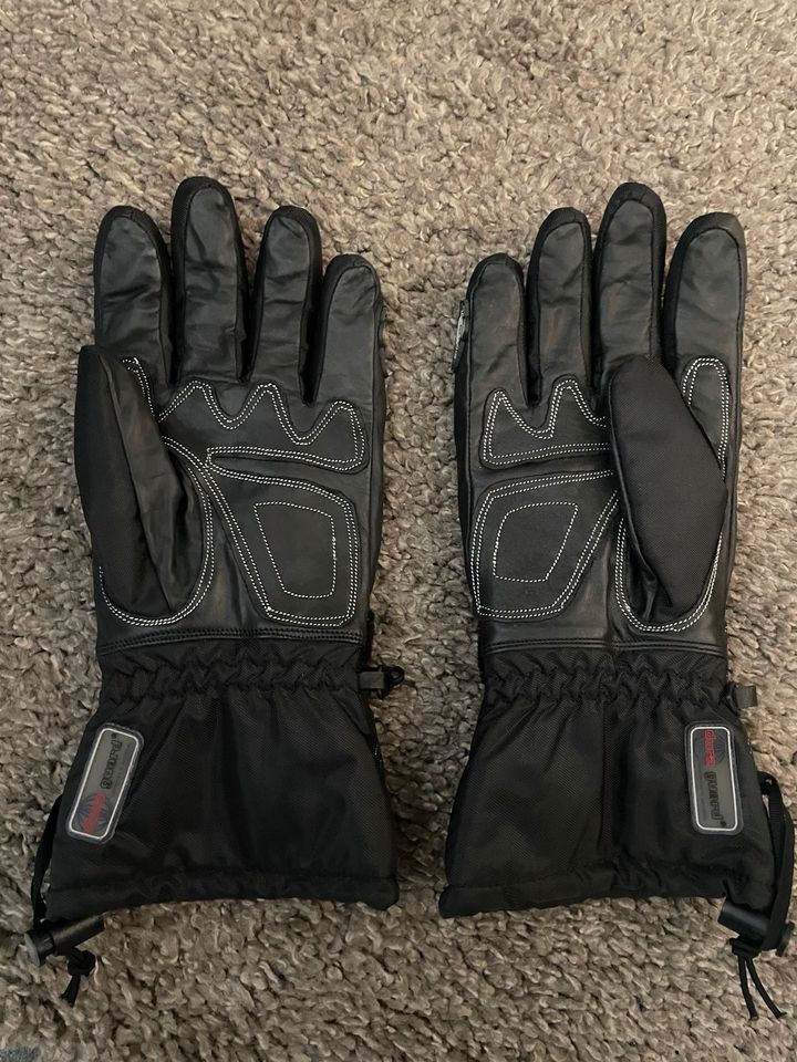 Motorrad Handschuhe schwarz für Damen Gr. L in Geestland