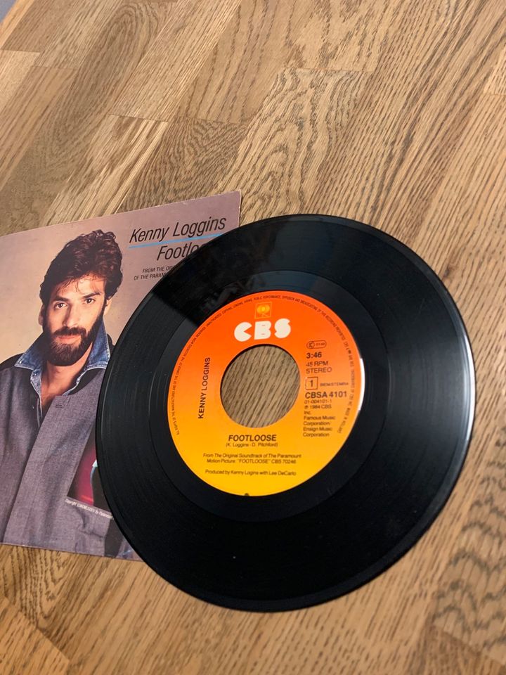 Schallplatte Maxi von Kenny Loggins Footloose in Mülheim (Mosel)