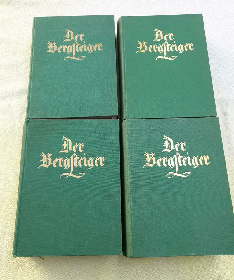 DER BERSTEIGER BücherBand 3/1932- 6/1936 SET alt antiquarisch in Essenbach