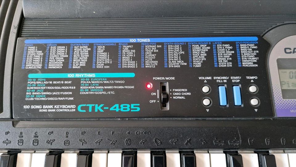 Casio CTK-485 Keyboard in Wacken