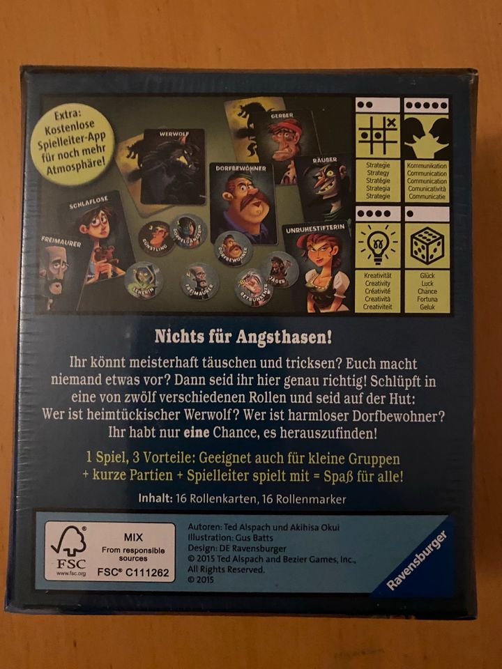 Werwölfe Kartenspiel => NEU von Ravensburger in Berlin