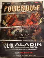 Powerwolf  SIGNIERTES Tour Poster ULTRA RARE Wolfsnächte 2015 Saarland - Mettlach Vorschau