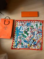 Hermes Seidentuch 65x65cm mit buntem Motiv/ neuw. & OVP Berlin - Wilmersdorf Vorschau