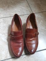 Tamaris Leder Schuhe Pumps Gr 38 braun cognac Hohes Kreuz - Mengelrode Vorschau