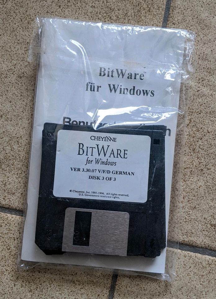Cheyenne Bitware die Windows Ver. 3.30.07 V/F/D German + Handbuch in Obersontheim
