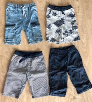 NEU / getragen. Jungen kurze Hosen Shorts Gr. 122/128 blau Bayern - Marktheidenfeld Vorschau