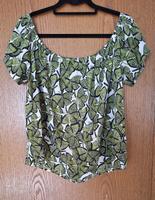 Bluse grün/weiß  Gr.46 Saarland - Ottweiler Vorschau