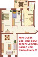 !!! 1 MONAT KALTMIETFREI** !!! 3 Zimmerwohnung mit Einbauküche und sonnigem Süd-Balkon, Garage mögl. Chemnitz - Gablenz Vorschau