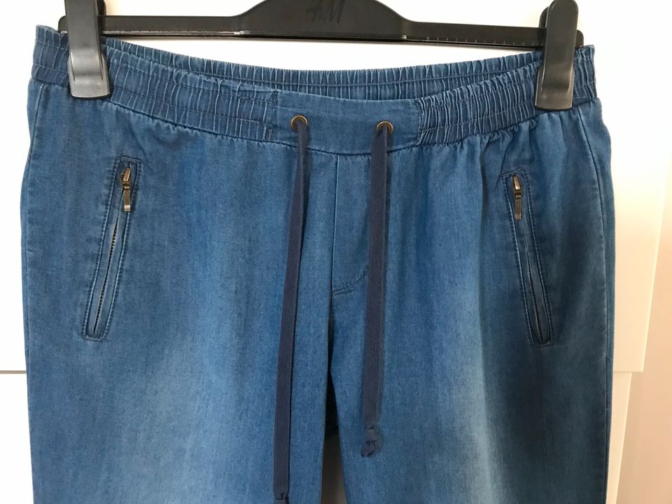 Jeans Hose S. Oliver Q/S Größe M blau in Nalbach