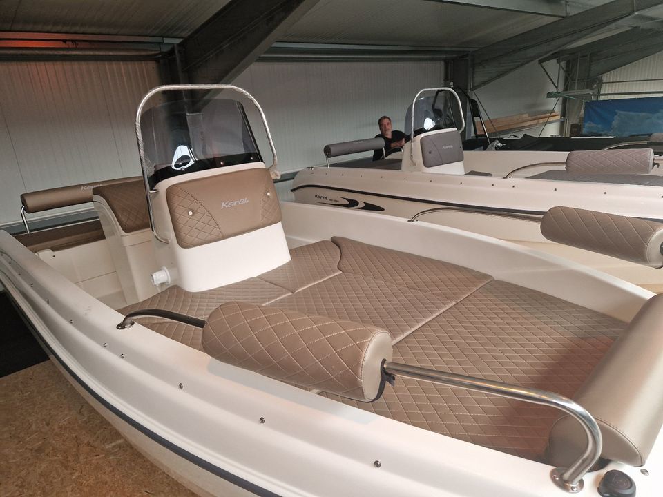 Sportboot Konsolenboot 480 xs von Karel mit Parsun 60 PS NEU! in Elmenhorst Kr Stormarn