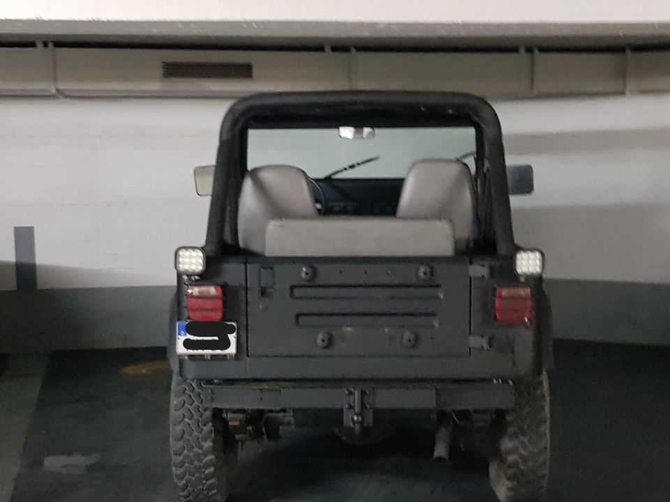 Jeep Wrangler YJ Cabrio H-Kennzeichen Halbtüren Hardtop in Mönchengladbach
