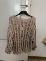 Zara Pullover Strickpullover Mesh beige Nordrhein-Westfalen - Hagen Vorschau