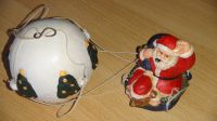 alter Weihnachtsschmuck Weihnachtsmann Hängefigur Ballon Keramik Sachsen - Steina Vorschau