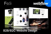 Dein B2B-Geschäft mit Custom Webdesign - Homepage - Webflow, Shop Bayern - Lappersdorf Vorschau