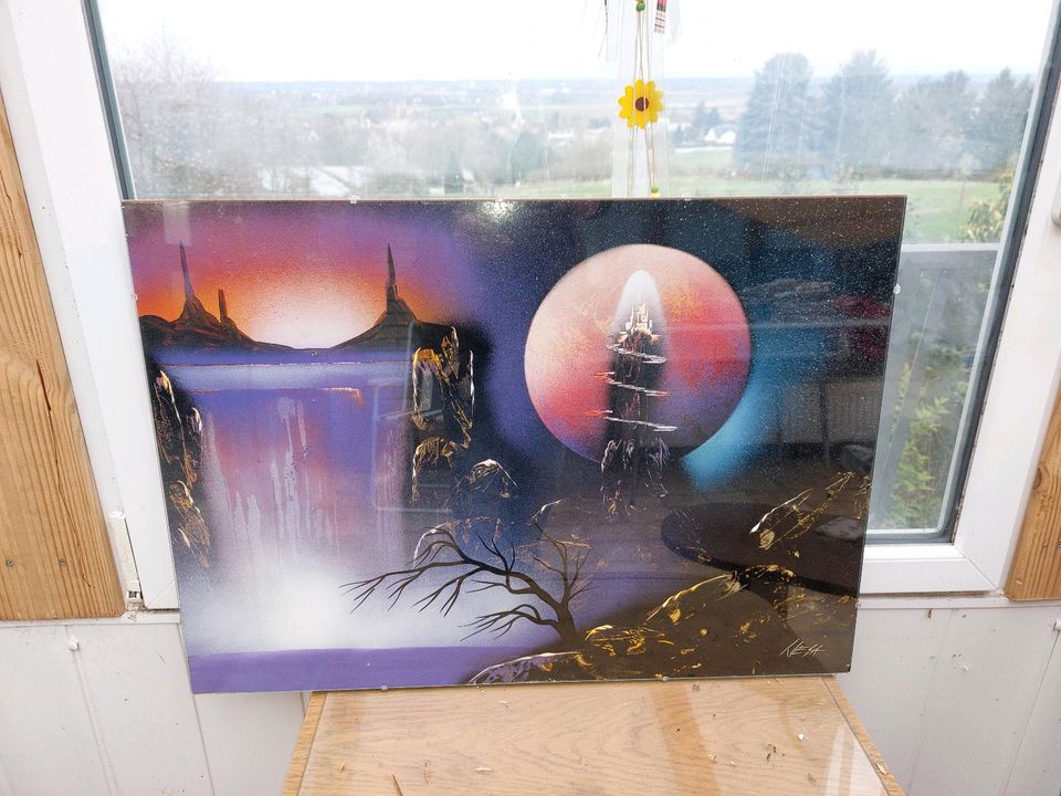 Spray paint art / verschiedene Bilder in Bornheim