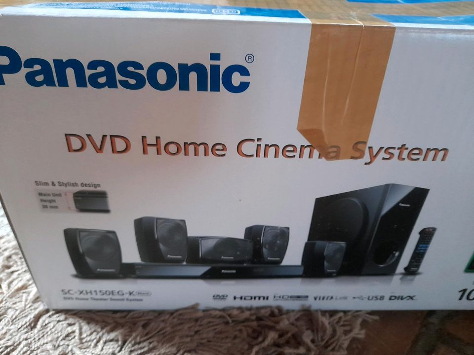 Panasonic DVD HEIMKINO SYSTEM SC-XH150EG-K in Züssow