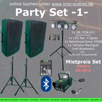 Vermietung - Party Set 1 - Lautsprecher & Licht Mieten JBL EON Duisburg - Duisburg-Mitte Vorschau