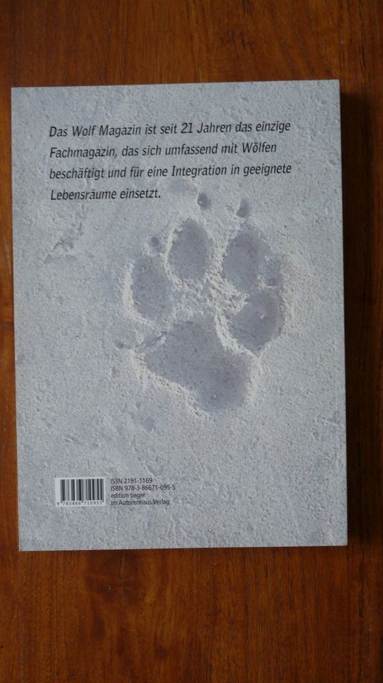 Wolf Magazin - Wolfsforschung Ausgabe 2/2011 Elli H. Radinger in Idstein