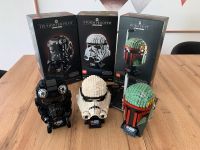 Verkaufe Lego Star Wars Helme Bayern - Mallersdorf-Pfaffenberg Vorschau