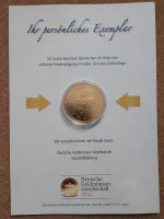 Sonderprägung Münze Medaille DGG Bundesrepublik Deutschland 40 mm Sachsen - Freiberg Vorschau