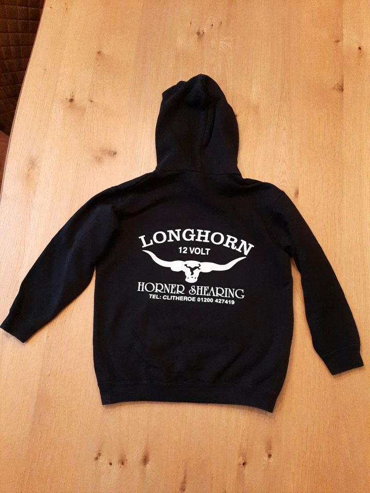 Hoodie Longhorn Shearing 134/140 in Trebel