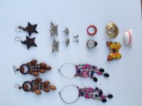 Ohrringe Buttons Kette Modeschmuck bunt Bayern - Freising Vorschau