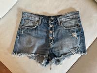 H+m Jeans Shorts 38 90er 2000er High waist Hotpants Jeansshorts Bayern - Heßdorf Vorschau