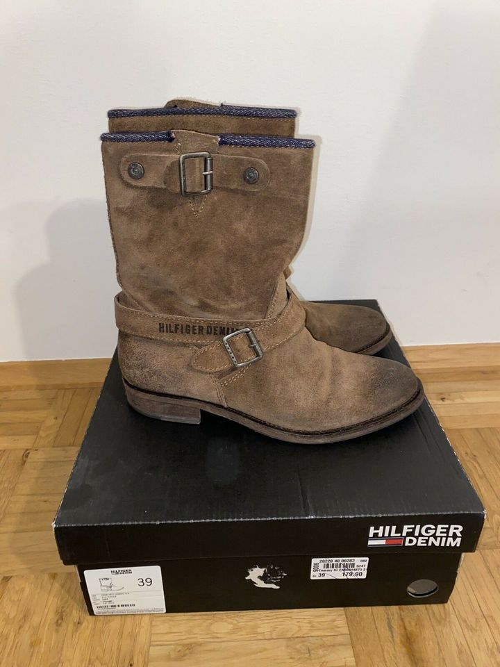 Stiefel Tommy Hilfiger, braun, Gr.39, TOP in Essen