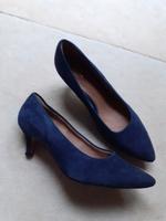 verkaufe High Heels Clarks Artisan, gr. 38, dunkel blau, 1x getra Kr. Passau - Passau Vorschau