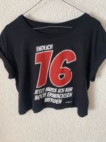 T-Shirt 16. Geburtstag * Crop Top * Gr. M 176 Sachsen-Anhalt - Braunsbedra Vorschau