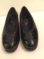 Jenny by ara Slipper Halbschuhe Lack Krokooptik NEU 5 1/2 G Aubing-Lochhausen-Langwied - Aubing Vorschau