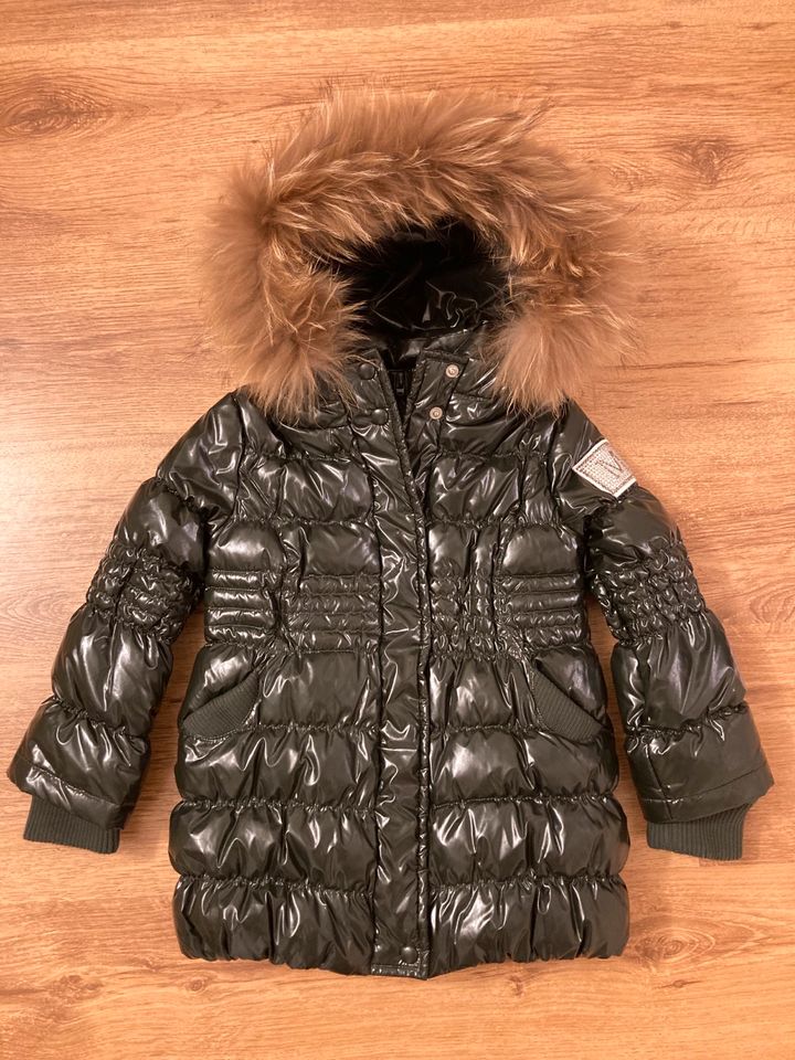 Monnalisa Winterjacke 98 104 Daunen Jacke Mantel Fellkragen in Berlin