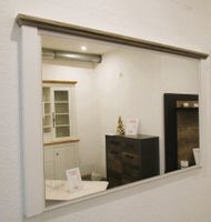 Spiegel Garderobe Flur in Weiß Matt mit Holz Applikation Nordrhein-Westfalen - Steinheim Vorschau