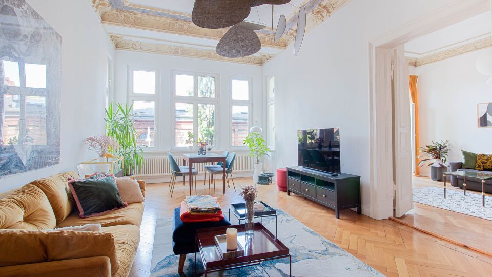 Historischer Altbau am Mauerpark: 3 Zi. Apartment inkl. sonnigem Balkon gegenüber der KulturBrauerei in Berlin