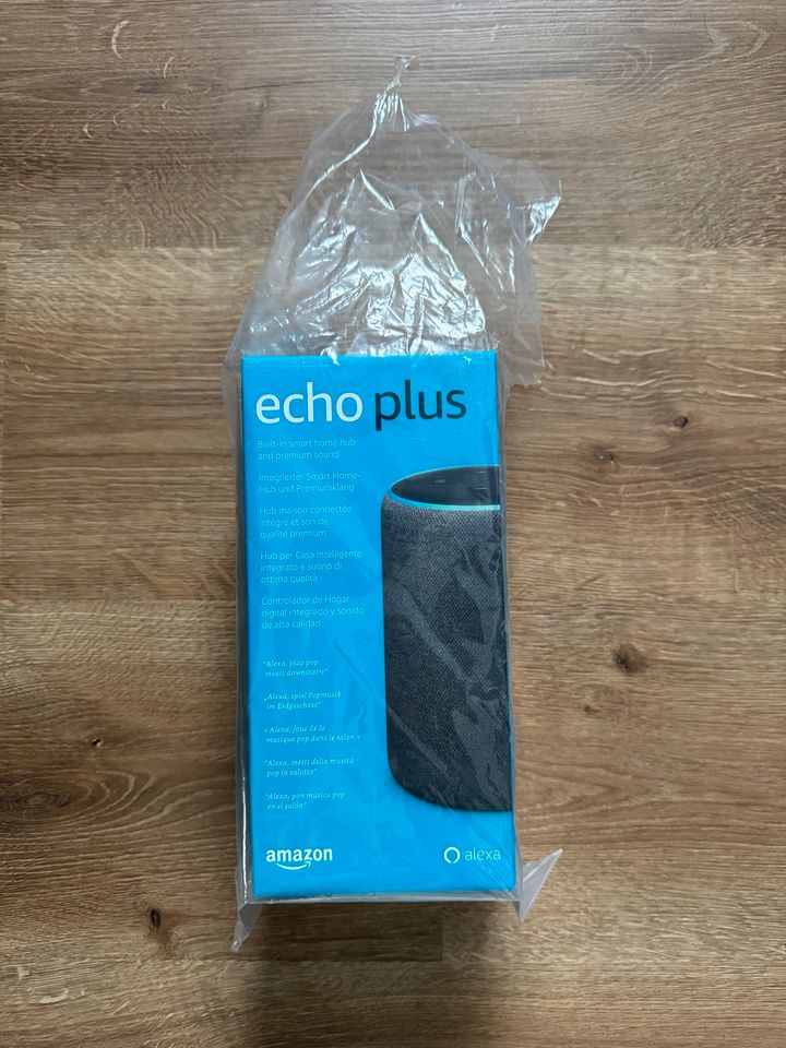 Alexa Echo plus inkl. Verpackung (hängt im Boot Mode)) in Gerolsbach