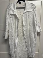Lochbluse, Jacke, Kimono, xl weiß Nordrhein-Westfalen - Willich Vorschau