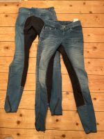 2x HKM Reithose Jeansreithose Vollbesatz 176 blau Mädchen Kreis Pinneberg - Hetlingen Vorschau