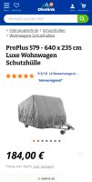 NEU ProPlus 579-640x235cm Luxe Wohnwagen Schutzhülle Obelink Nordrhein-Westfalen - Hiddenhausen Vorschau