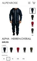 NEU Onesie: ALPHA - HERREN-OVERALL von Alpenrose Baden-Württemberg - Dielheim Vorschau