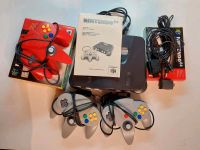 Nintendo 64 Konsole mit 3 Controllern und RF-Modulator/Antennenwe Rheinland-Pfalz - Bann Vorschau