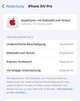 iPhone 14 Pro 1 TB mit Apple Care + bis Februar 25 Baden-Württemberg - Heidenheim an der Brenz Vorschau