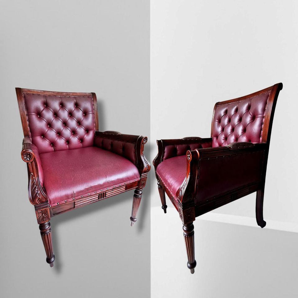 180€ CHESTERFIELD Sessel-Wein/ 210€ CHESTERFIELD Sessel-Brandy in Berlin