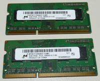 4 GB Micron DDR3 RAM Notebook 2 x 2 GB Hessen - Dreieich Vorschau