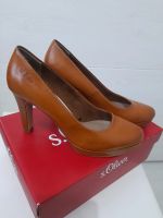 Neu s.Oliver Pumps 39 Nut Nappa Cognac Braun Leder Baden-Württemberg - Mannheim Vorschau