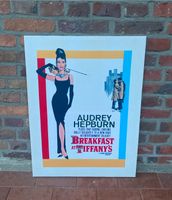 Audrey Hepburn Bild Leinwand Breakfast at Tiffany Filmplakat⭐️ Nordrhein-Westfalen - Ratingen Vorschau