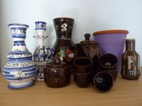 Vasen, Kerzenständer, Service mit Kanne, Schale und Bechern Sachsen-Anhalt - Hettstedt Vorschau