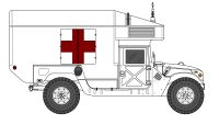 03/1988 HMMWV M997 - Maxi Ambulance Bayern - Straubing Vorschau