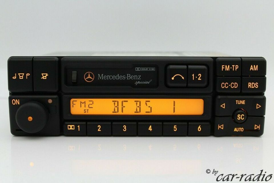 Original Mercedes Special BE2211 Becker Radio 1-DIN Kassette RDS in Gütersloh